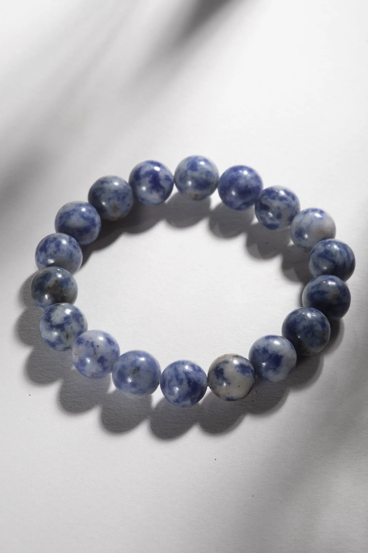 10mm Round Gemstone Bead Bracelet