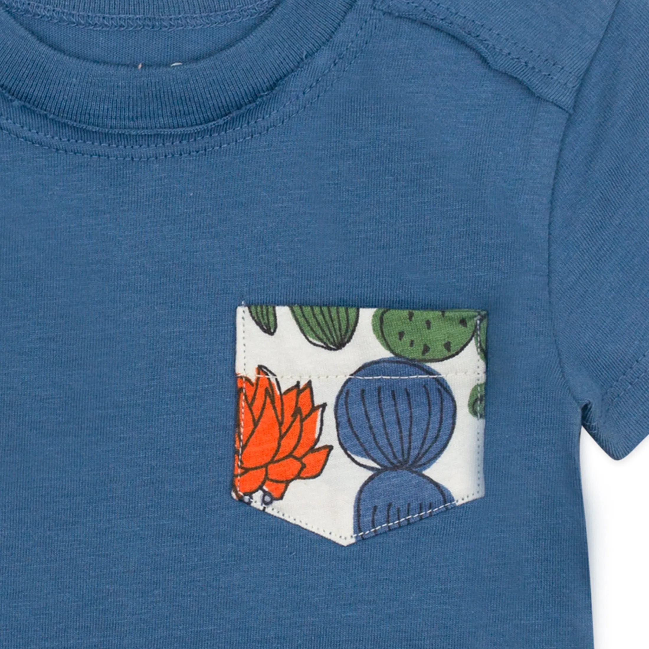 3-Pack Organic Cotton Pocket T-Shirts