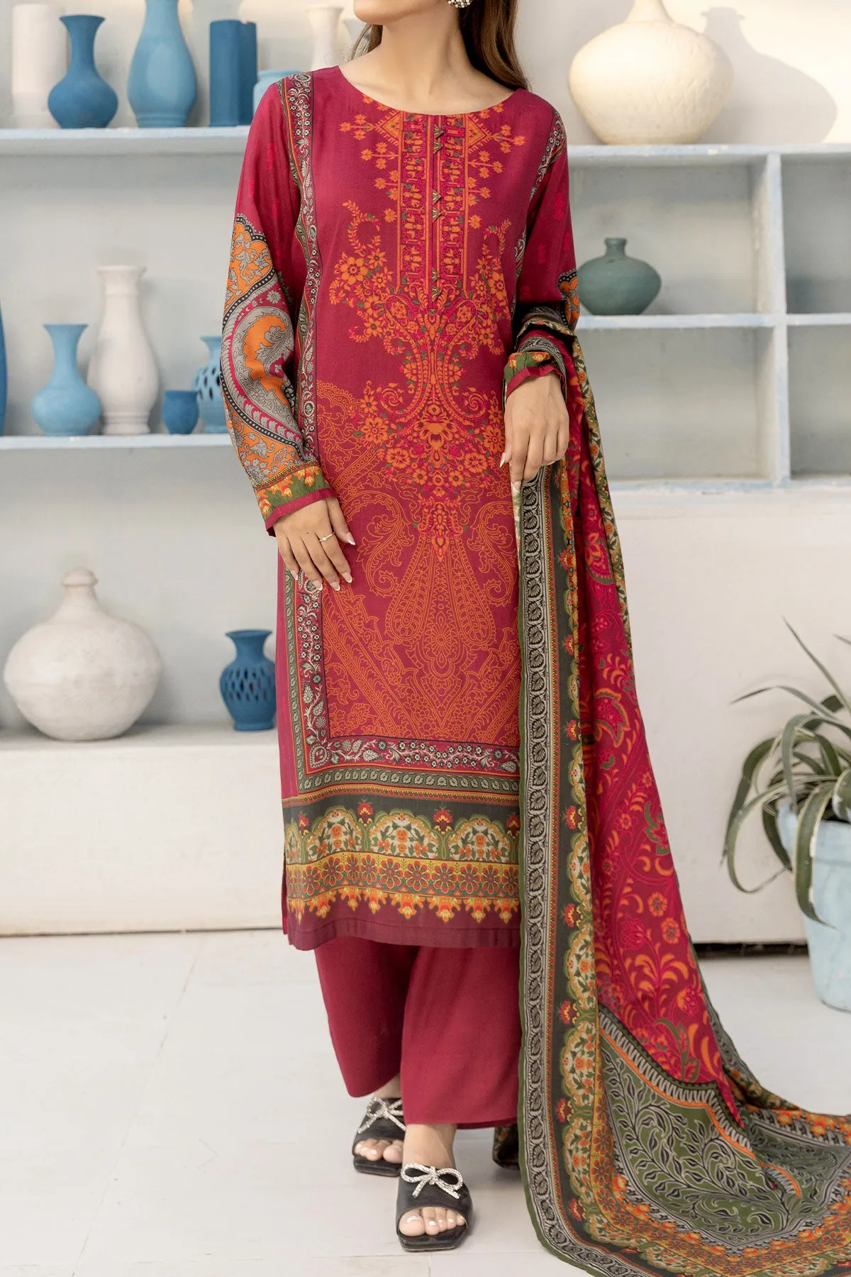 3 PIECE DIGITAL PRINT LINEN  | DPL-172