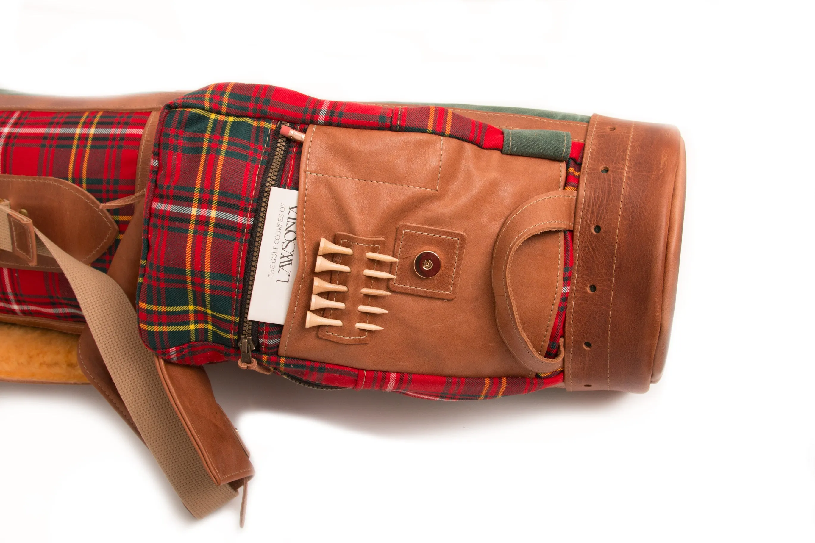 8” Sunday Style Tartan Golf Bag