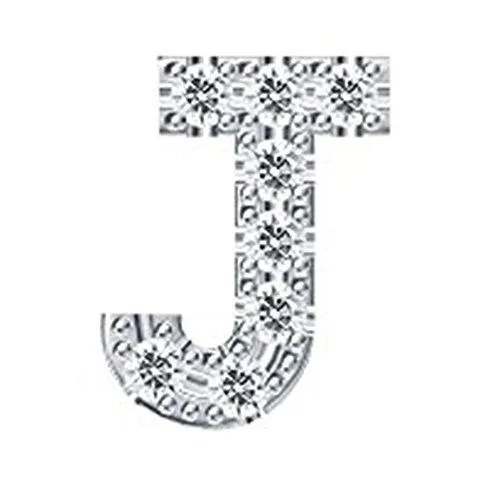 925 Sterling Silver CZ Simulated Diamond Stud Earrings Fashion Alphabet Letter Initial Earrings