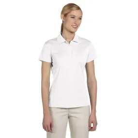 adidas Golf Women's ClimaLite White S/S Basic Polo