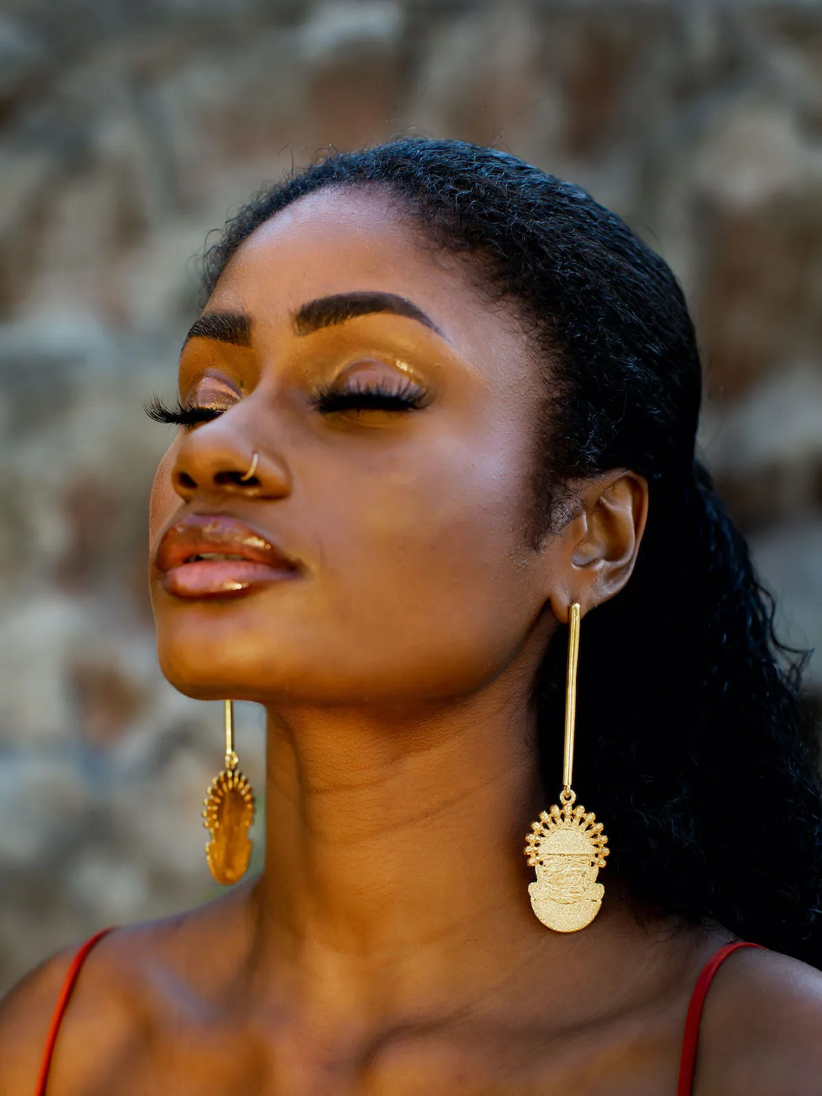 Adunni x Idia Bar Earrings