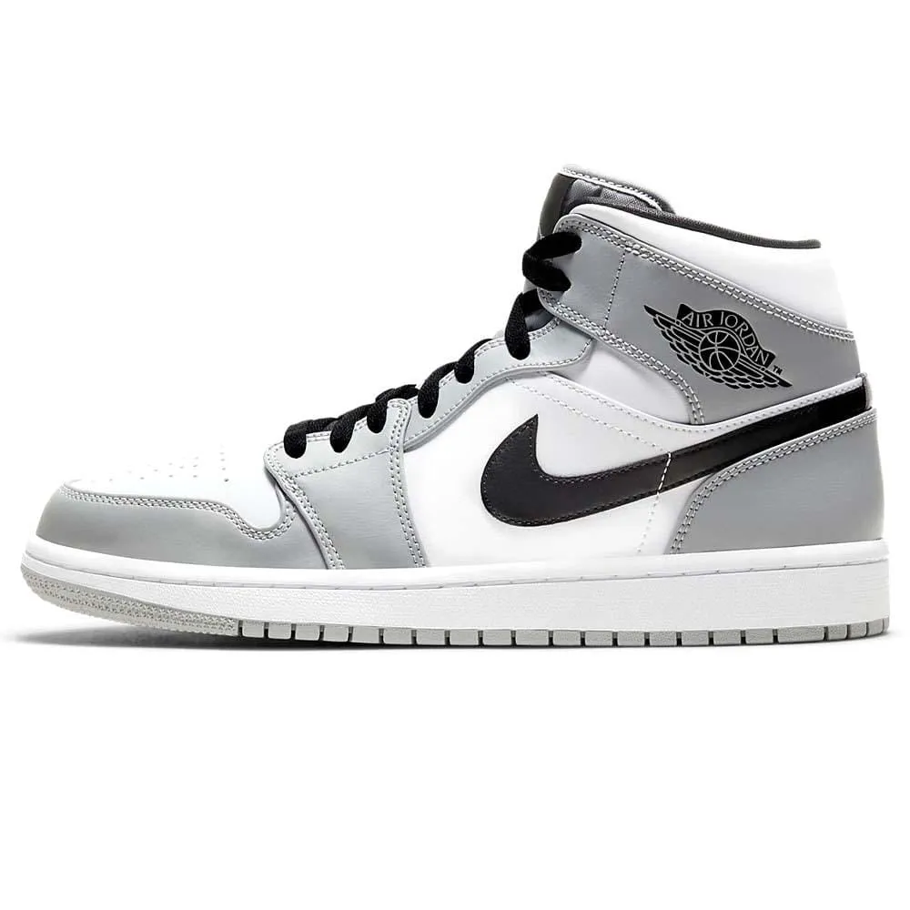 Air Jordan 1 Mid "Light Smoke Grey"