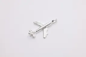 Airplane Charm, 925 Sterling Silver, 622