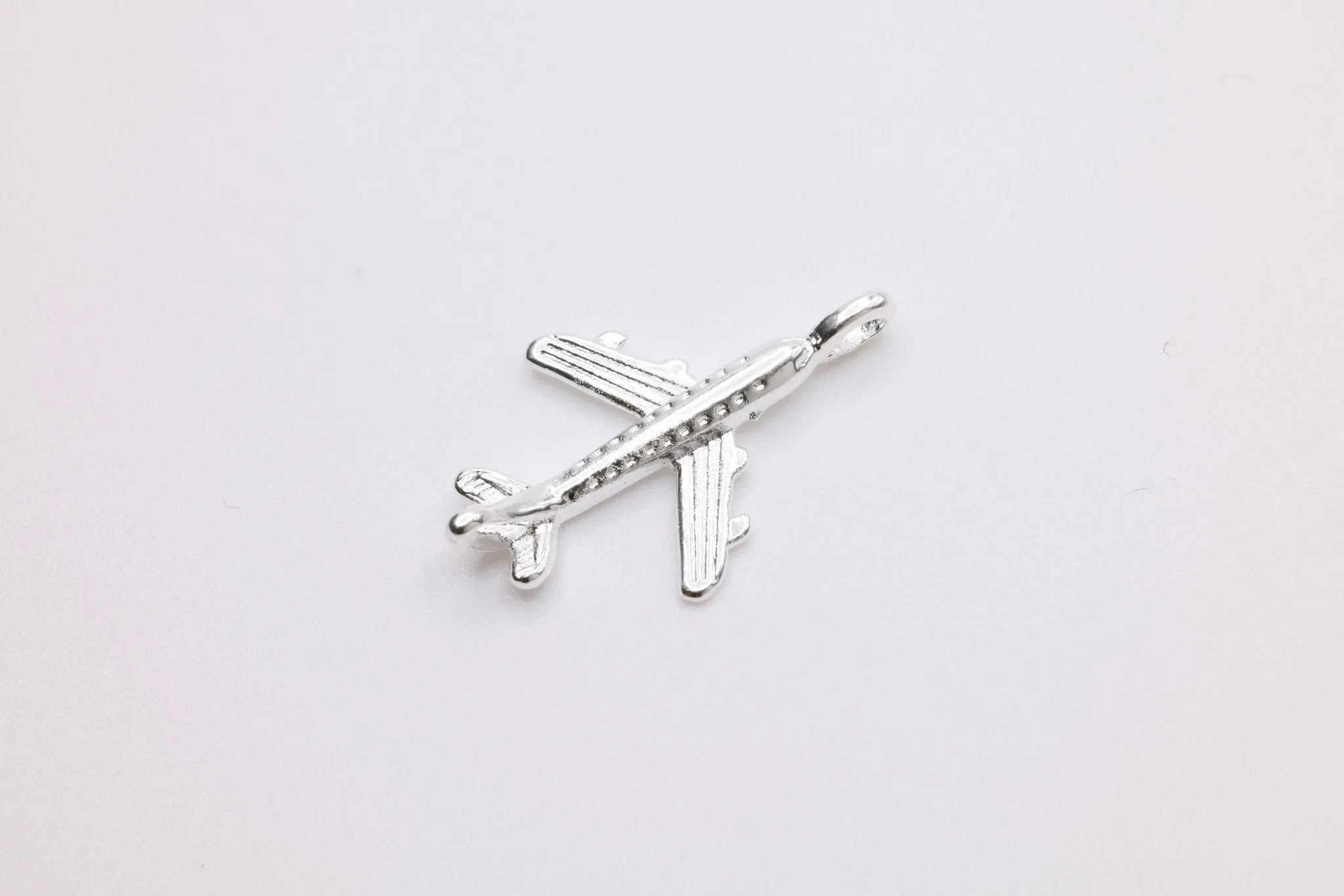 Airplane Charm, 925 Sterling Silver, 622