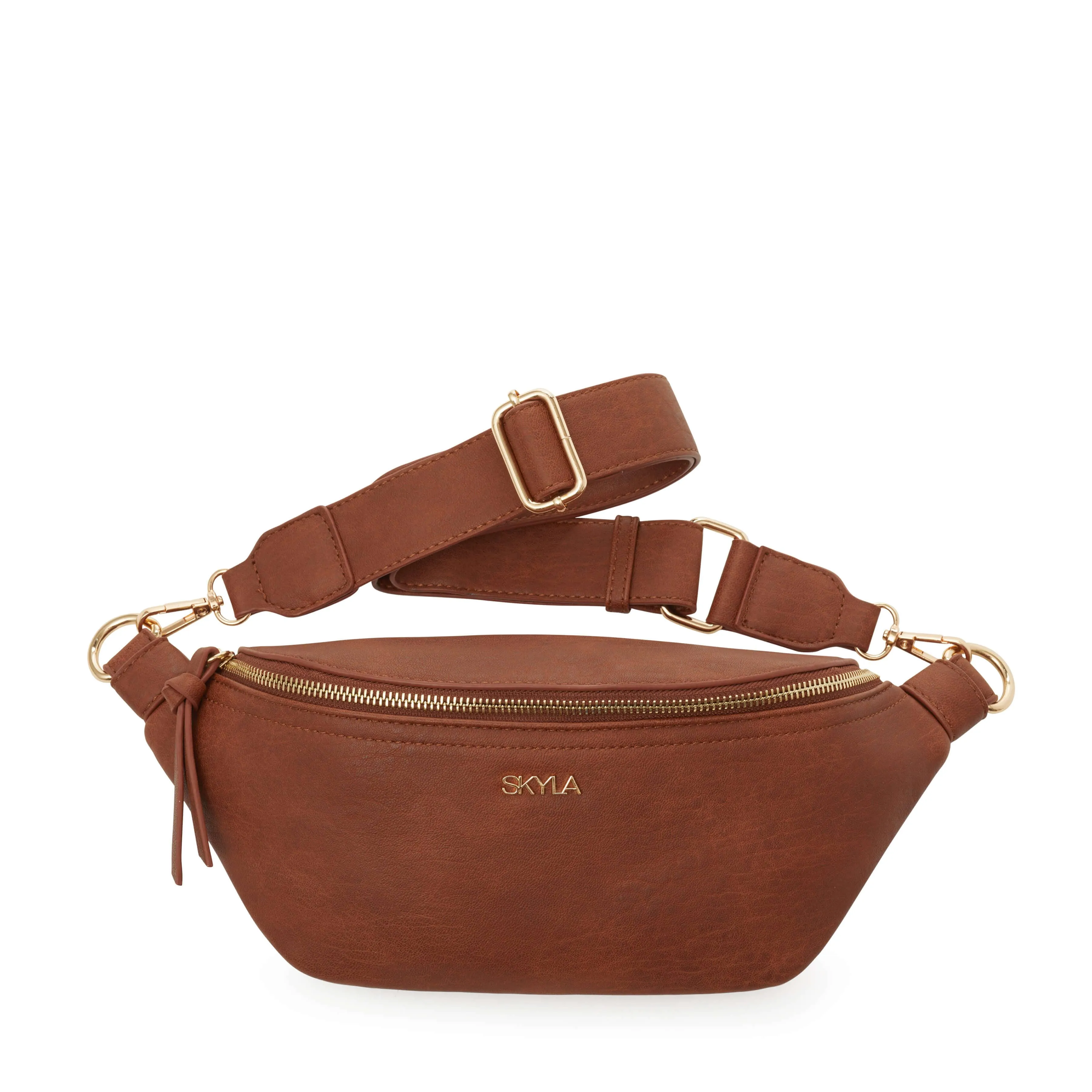 Anouk Vegan Belt Bag | Chestnut