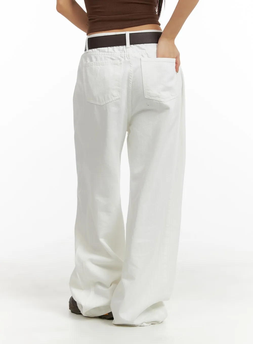 Basic Baggy Cotton Pants CM408