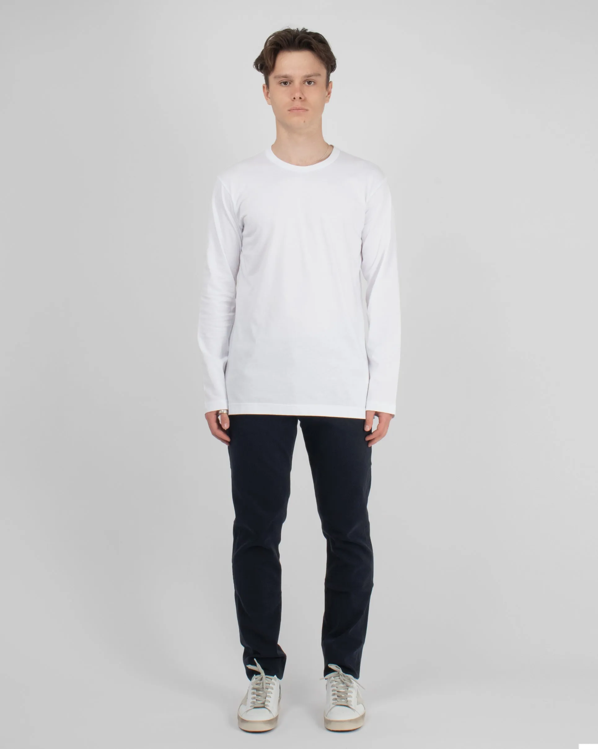 BASIC LONGSLEEVE T1PLA / WHITE