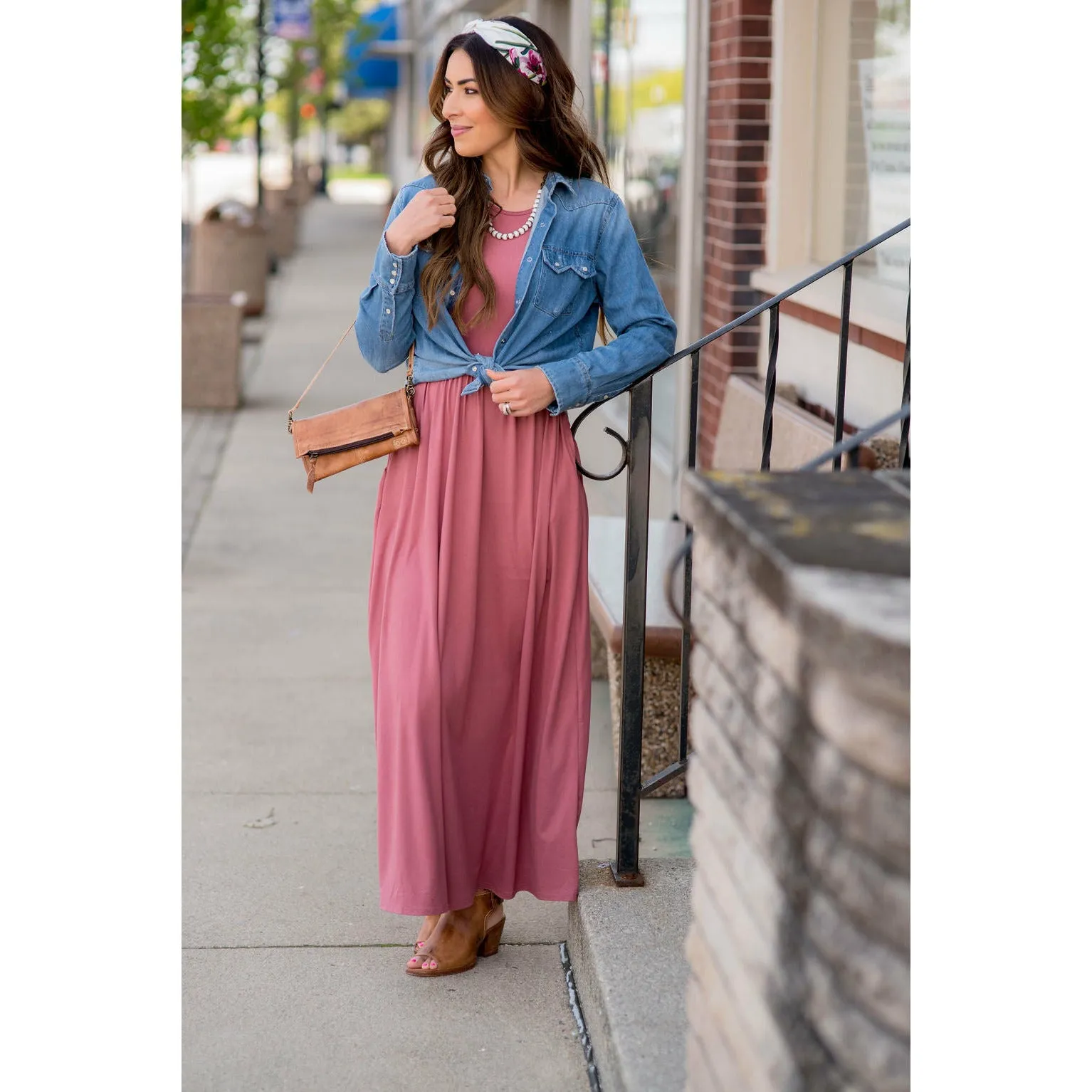 Basic Tank Maxi Dress