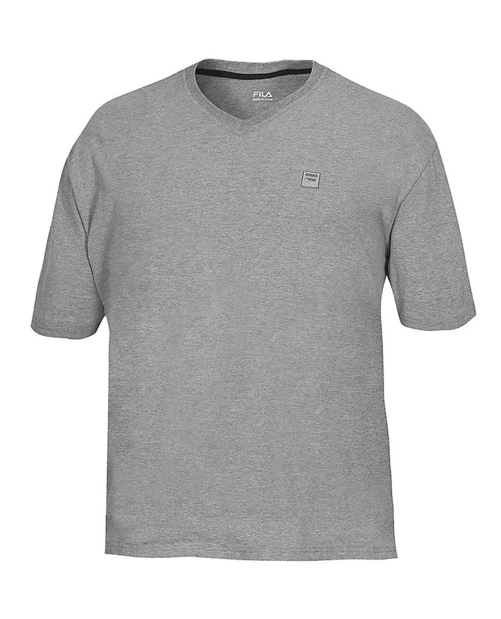 Basic V Neck T-Shirt by Fila