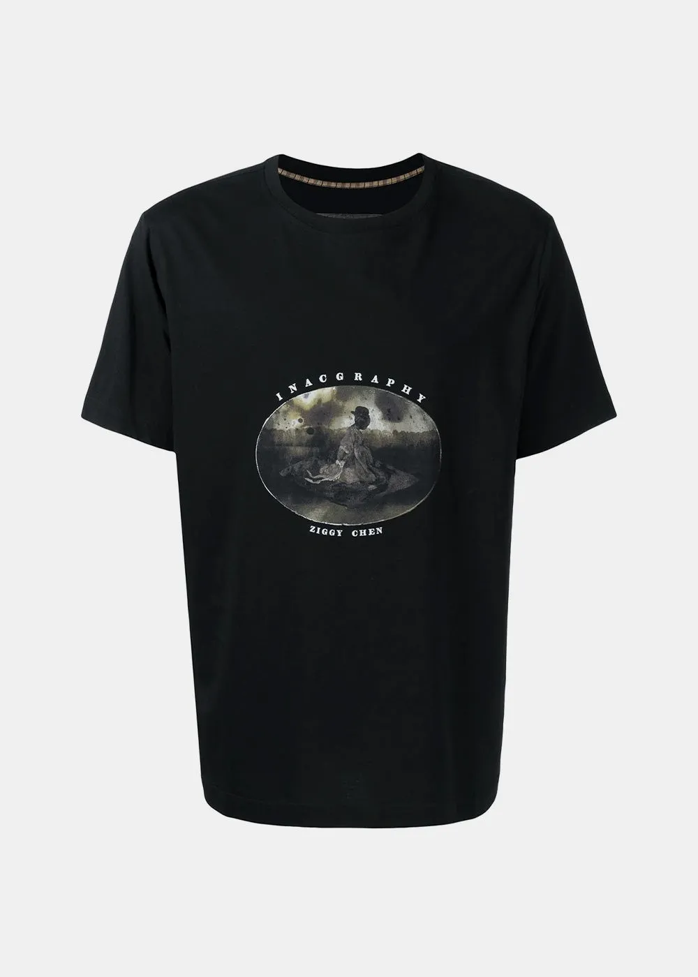 Black Basic Graphic T-Shirt