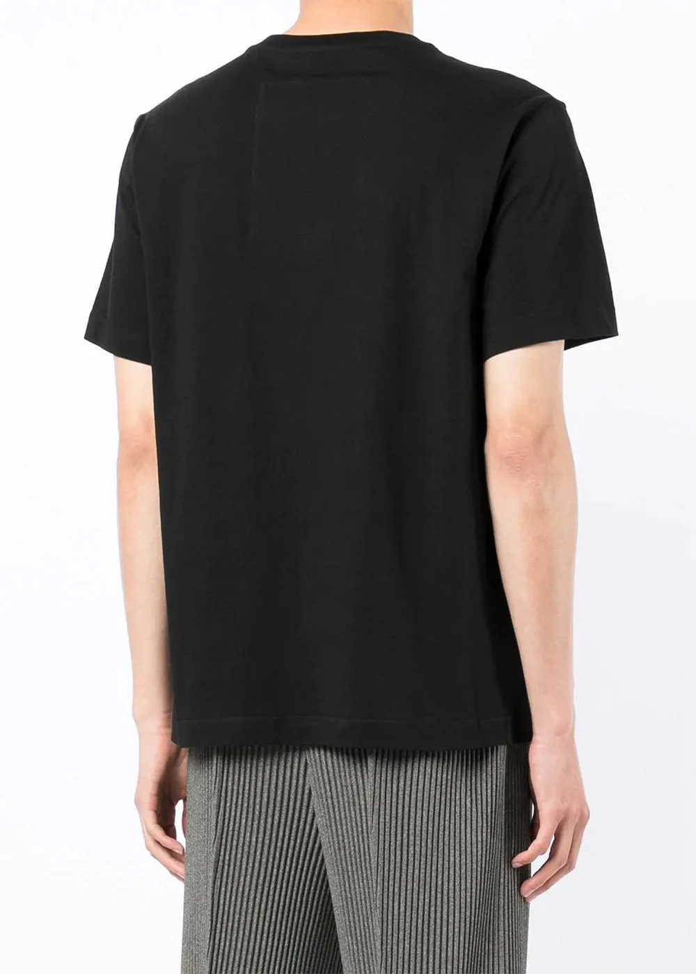 Black Basic Graphic T-Shirt