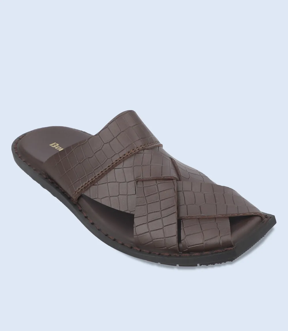 BM5580-BROWN-Men Peshawari