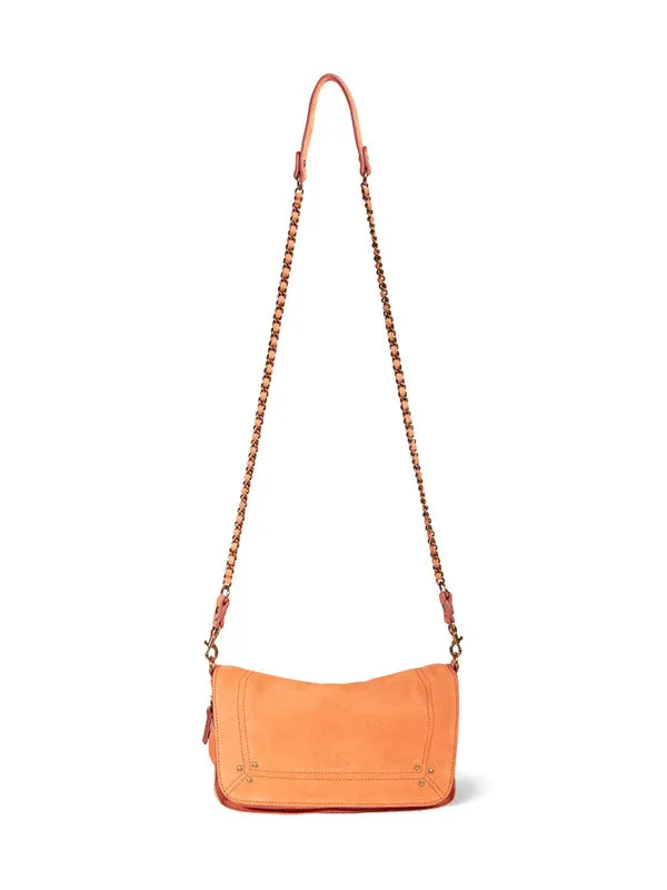 Bobi Small in Corail Split Suede