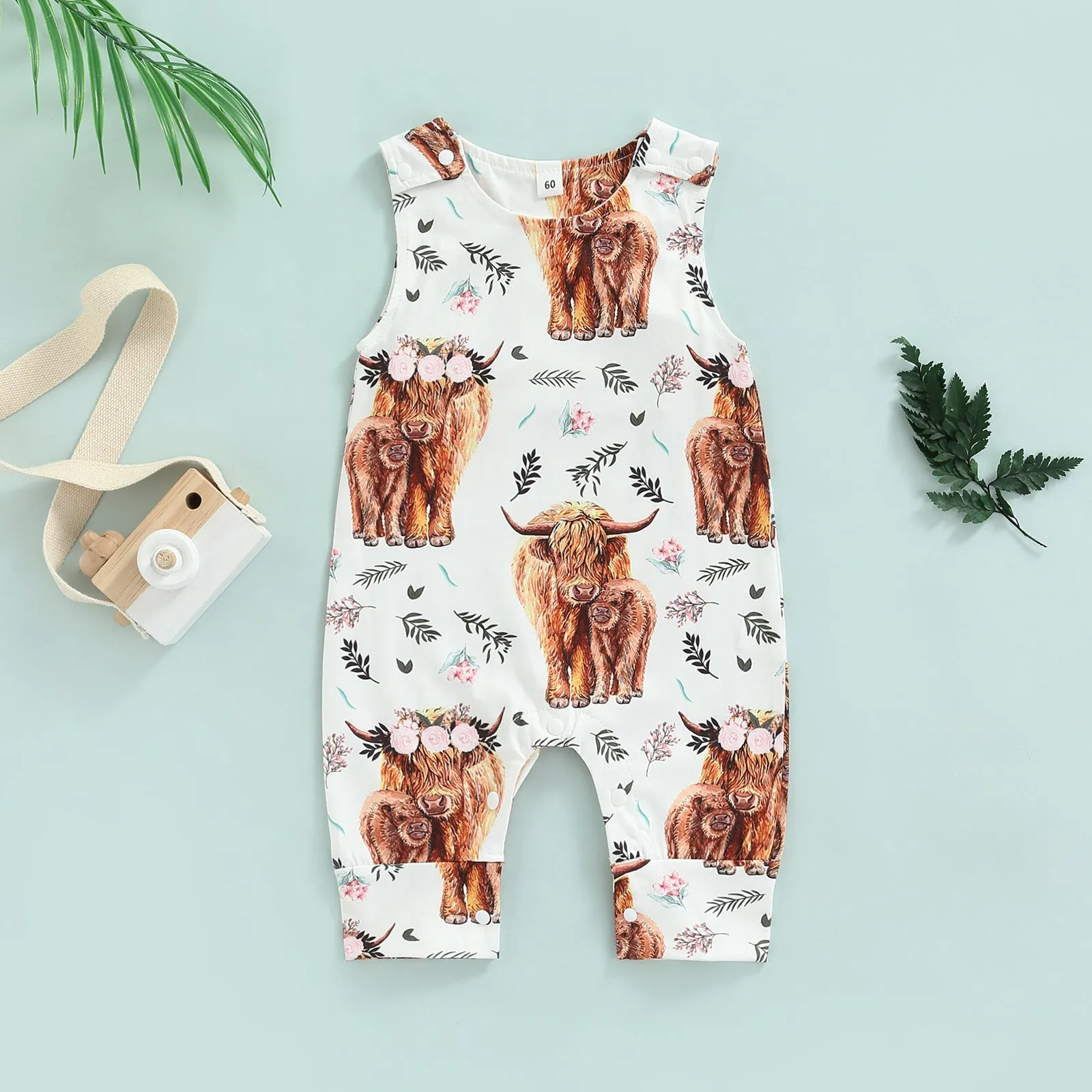 BOHO COW Jumpsuit