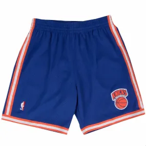 Boys Mitchell & Ness Nba New York Knicks Swingman Road Shorts (Royal)