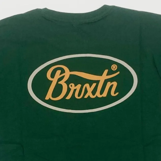 BRIXTON Parsons S/S Tailored T-Shirt - H Green