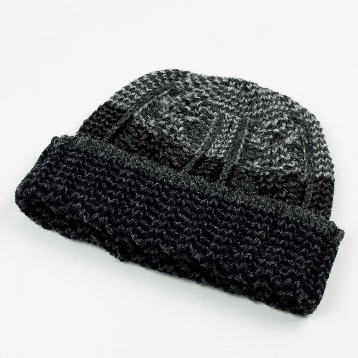 cableami - Shetland Wool Beanie - Grey