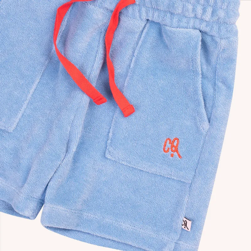 CarlijnQ Blue Basic Shorts