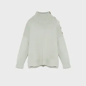 CASHMERE WOOL KNIT SAGE