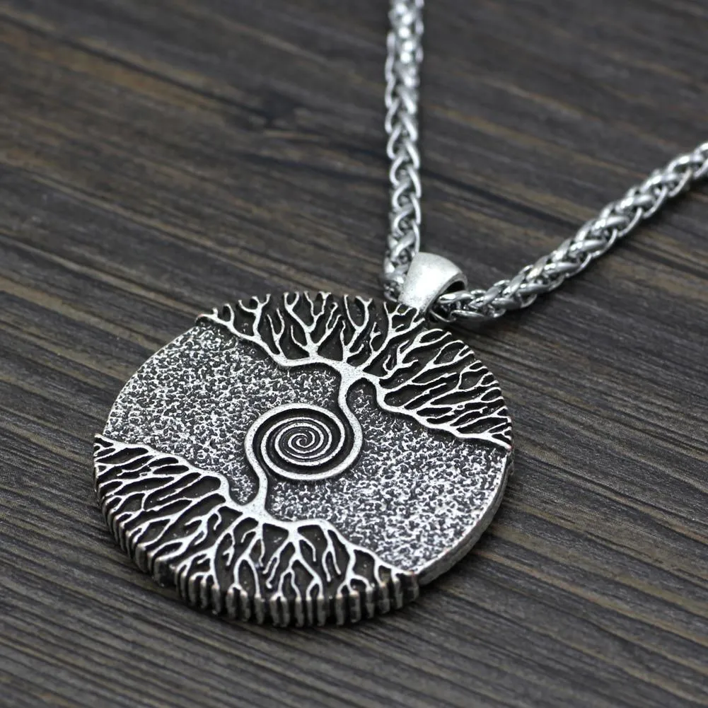 Celtic's Tree of Life Amulet Pendant Chain Necklace