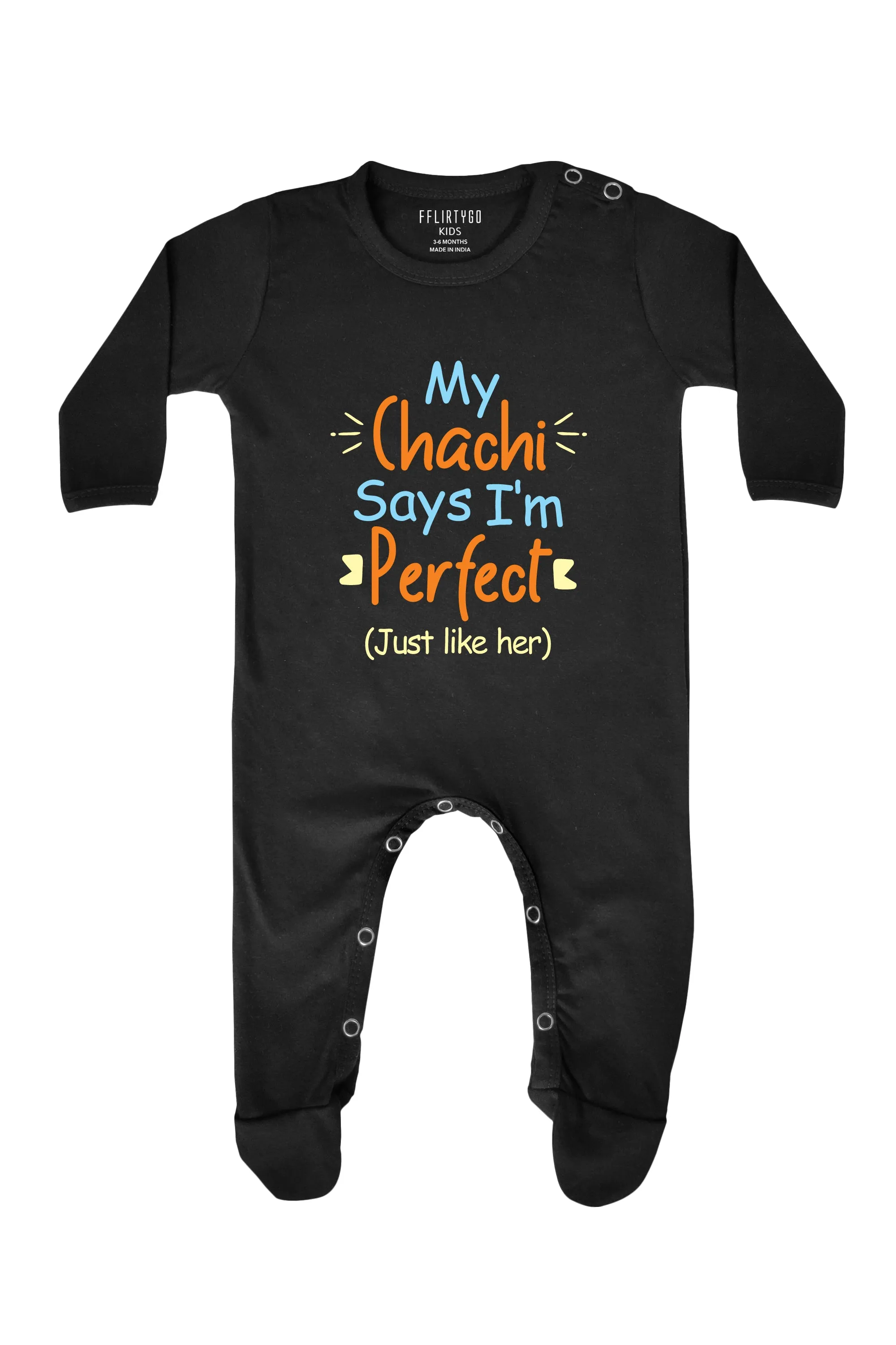 Chachi Say's I'M Perfect Baby Romper | Onesies