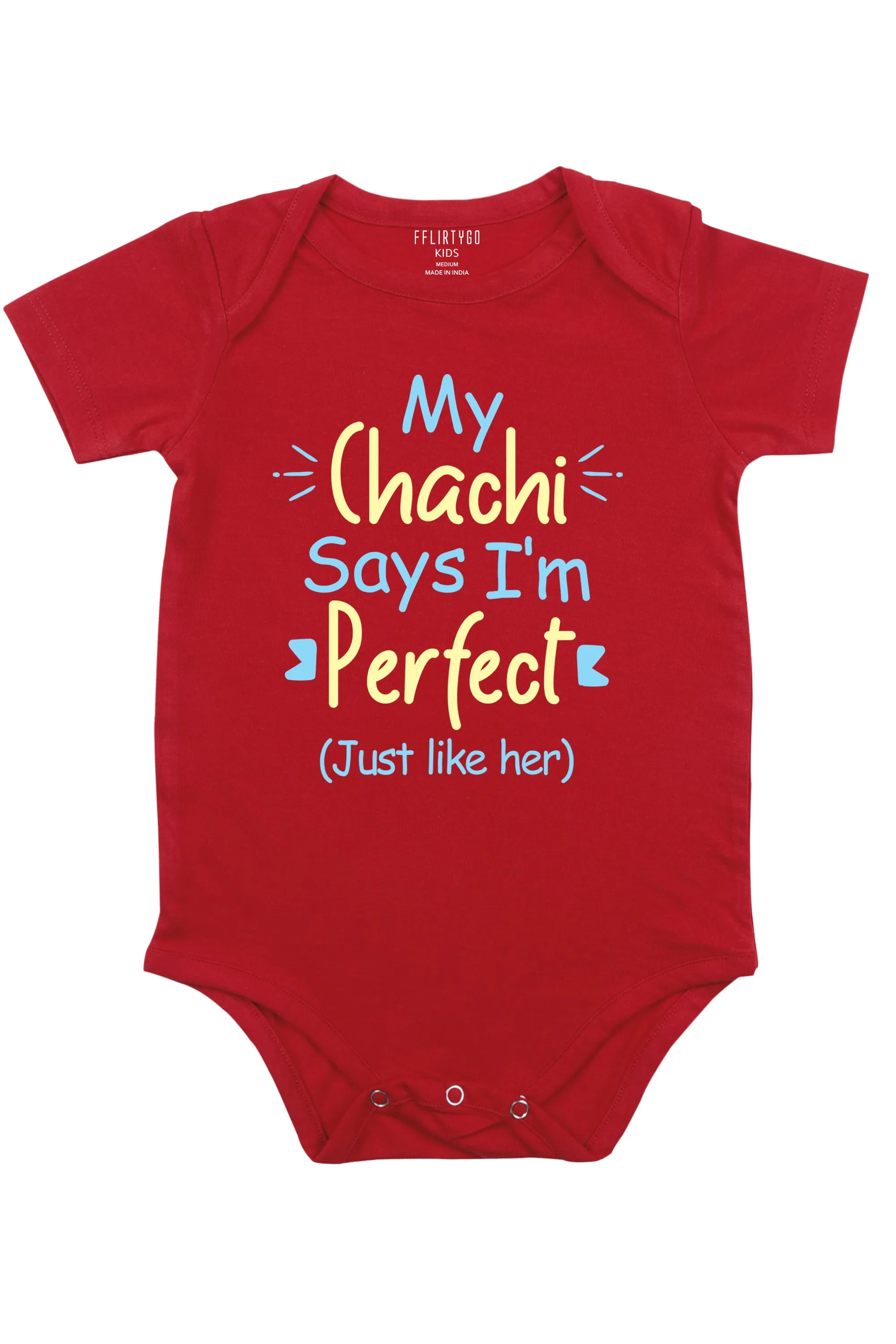 Chachi Say's I'M Perfect Baby Romper | Onesies