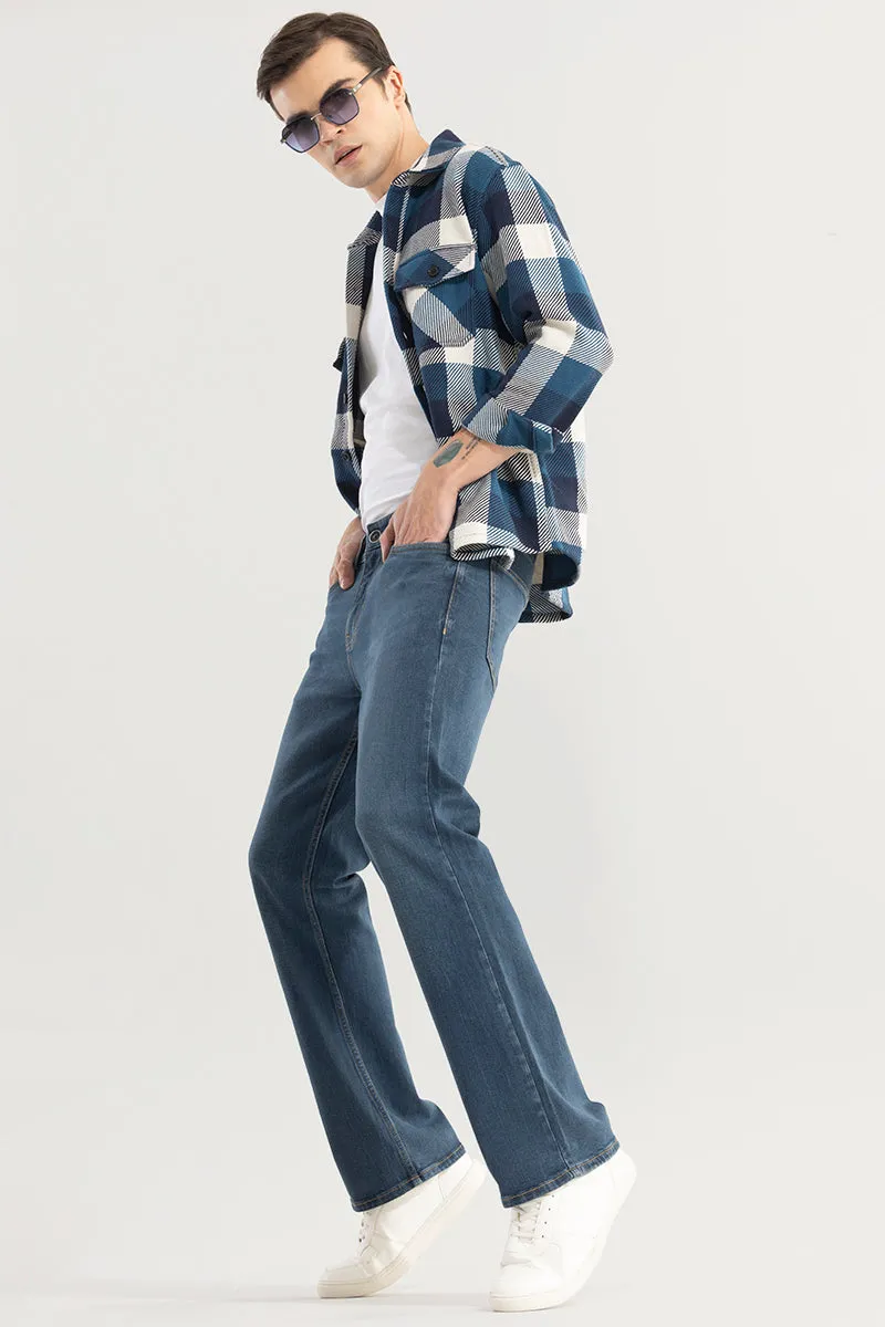 Dazzle Denim Blue Bootcut Jeans