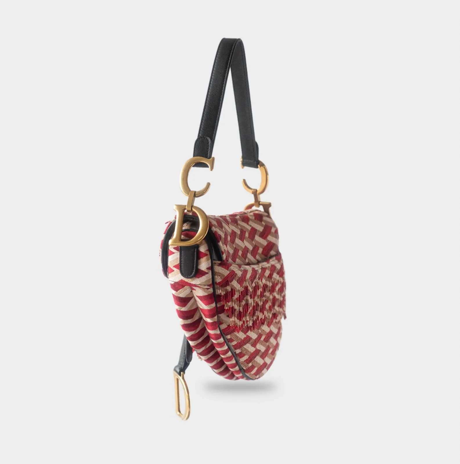 DIOR - Saddle Bag medium embroidered with beads