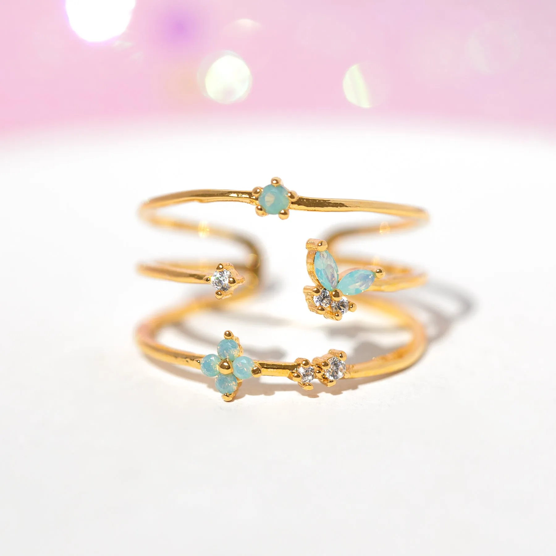 Dreamy Mari Adjustable Ring