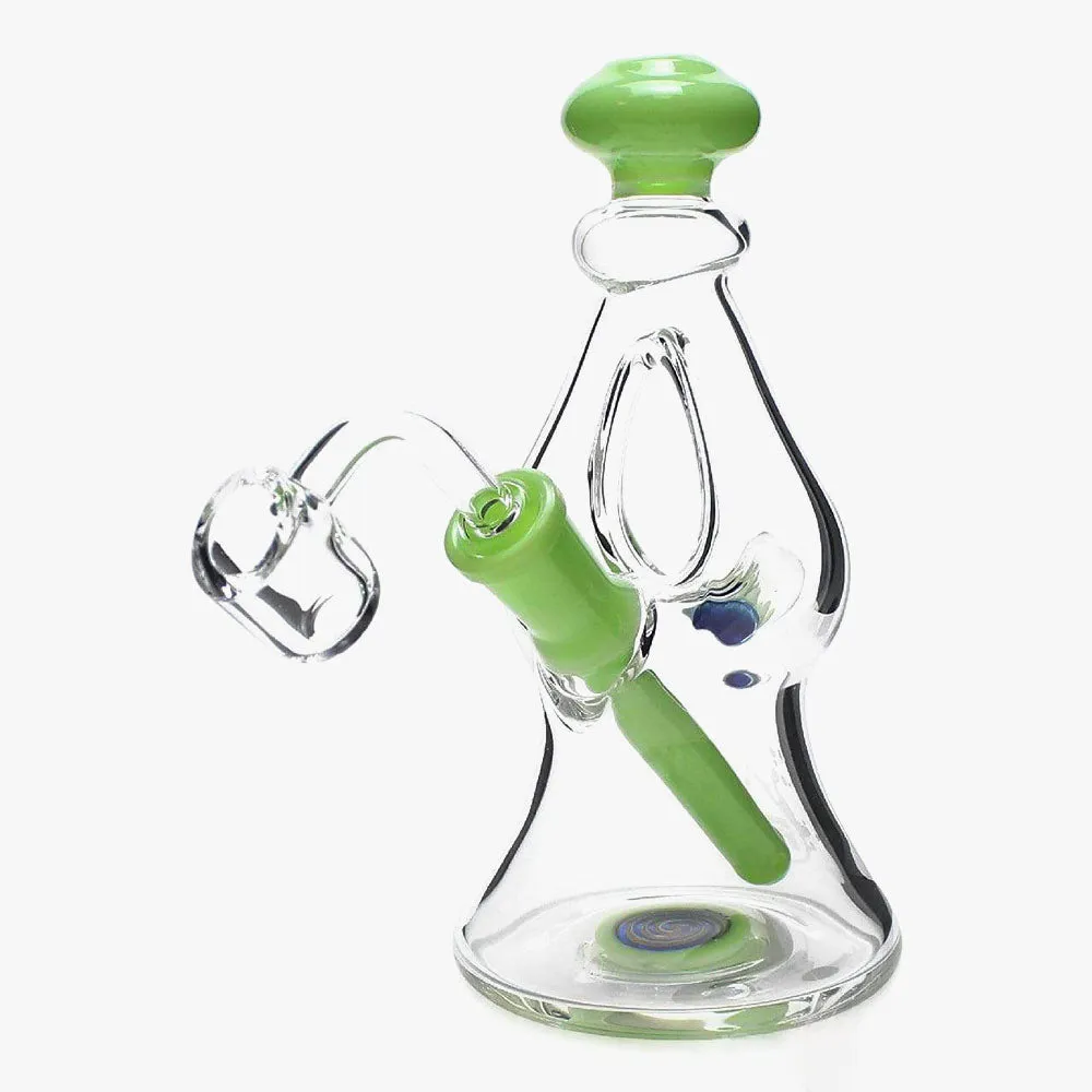 Dual Airflow Dab Rig Candy Colors