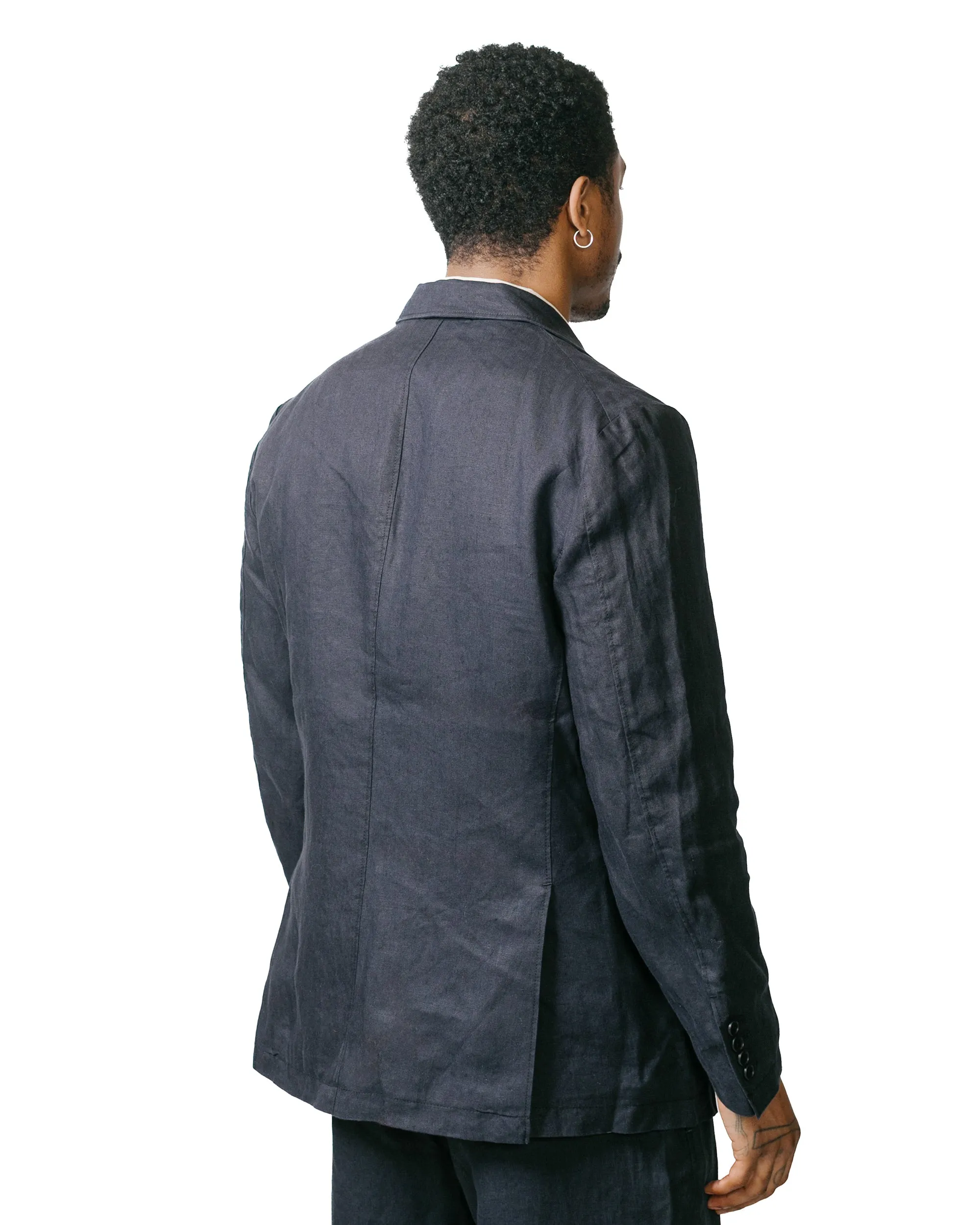 Engineered Garments Andover Jacket Navy Linen Twill