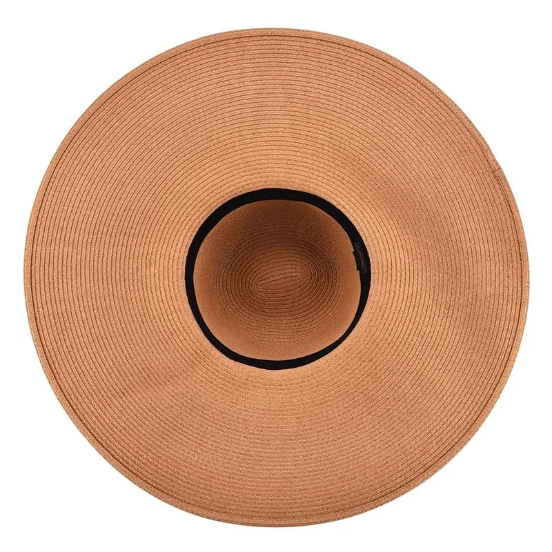 Extra Large Wide Brim Floppy Straw Sun Hat