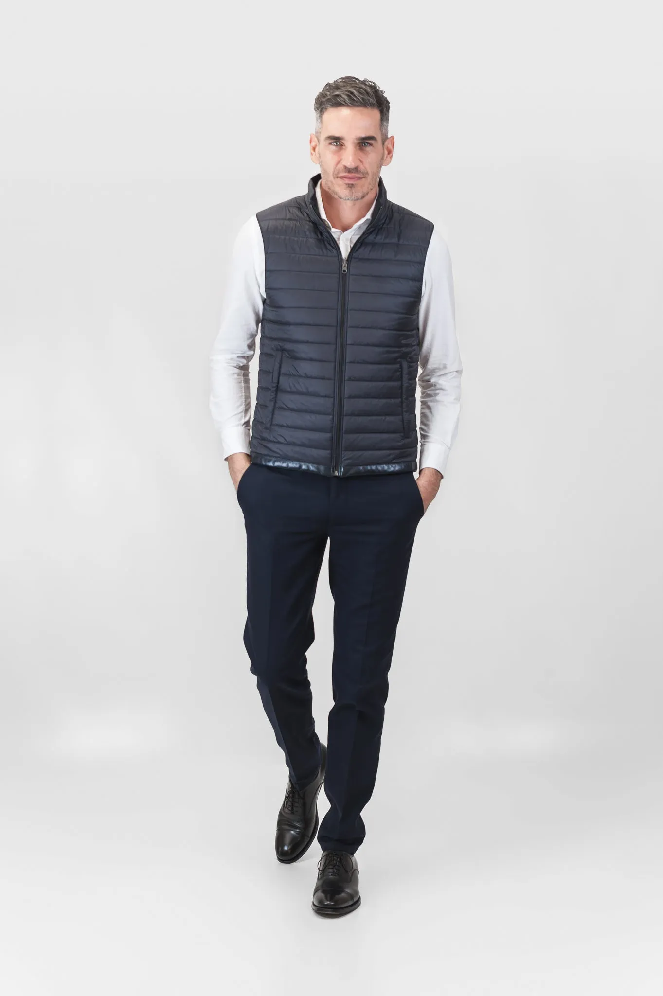 Feli Techno Wool Lam Gilet Reversible (dark blue)