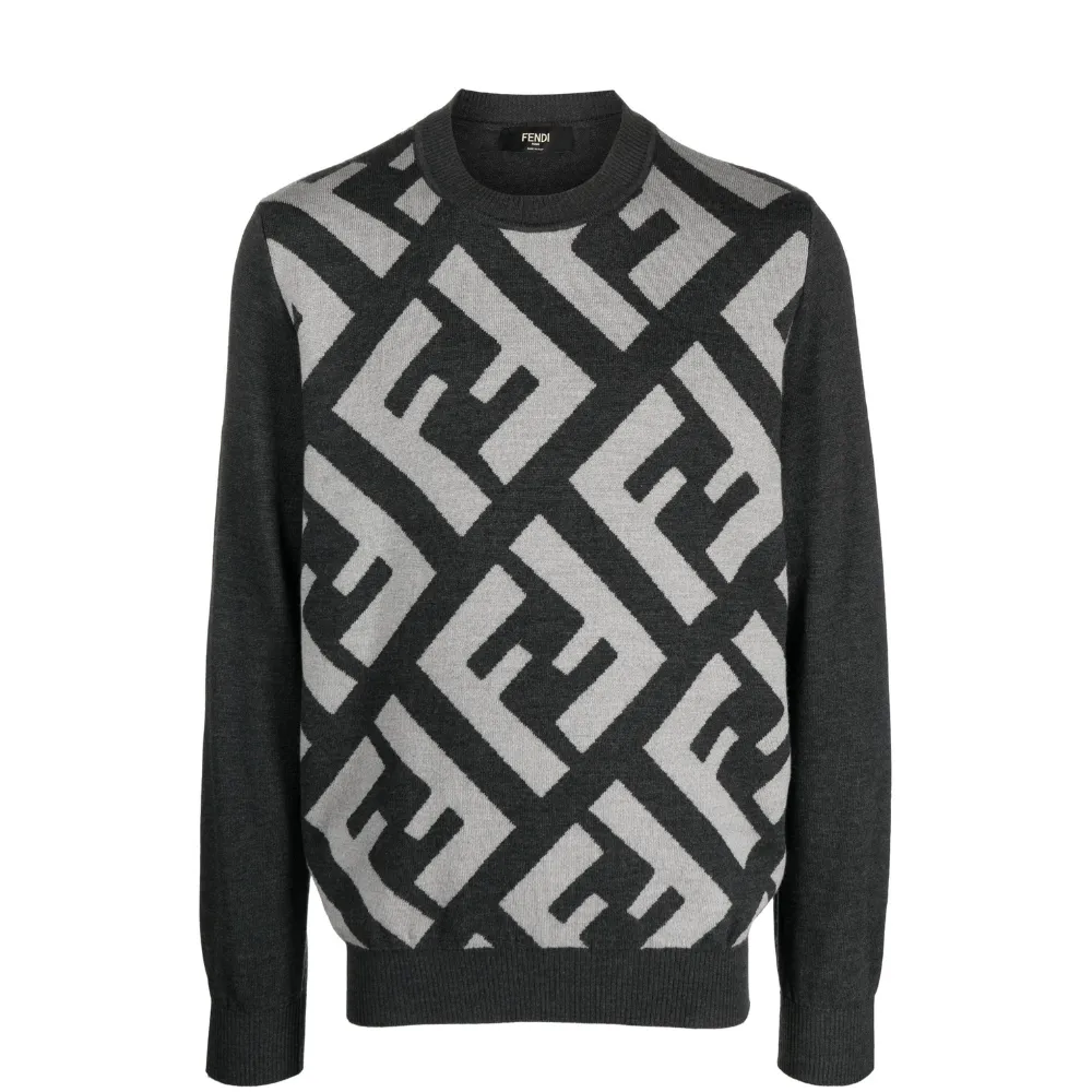 FF-Jacquard Wool Jumper