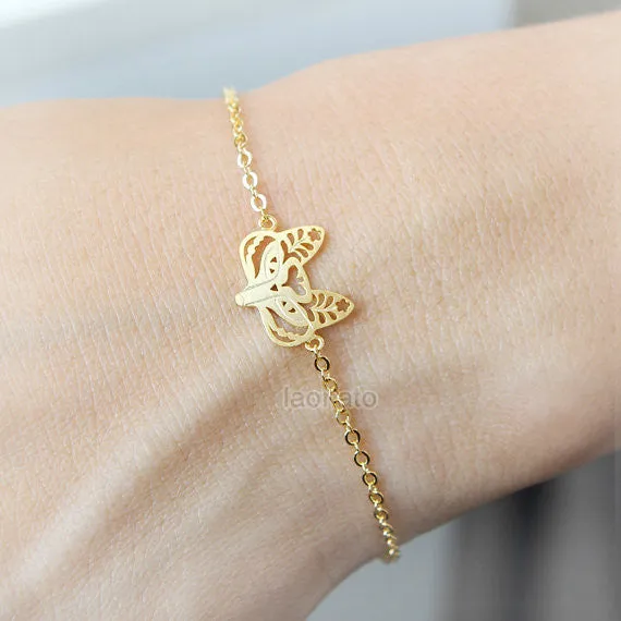 Flower Fox Bracelet