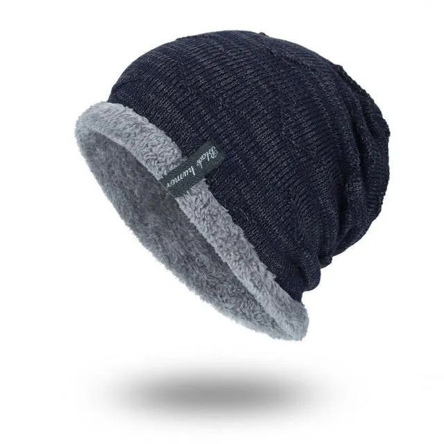 Fluffy Thick Beanie, Bonnet or Skullies