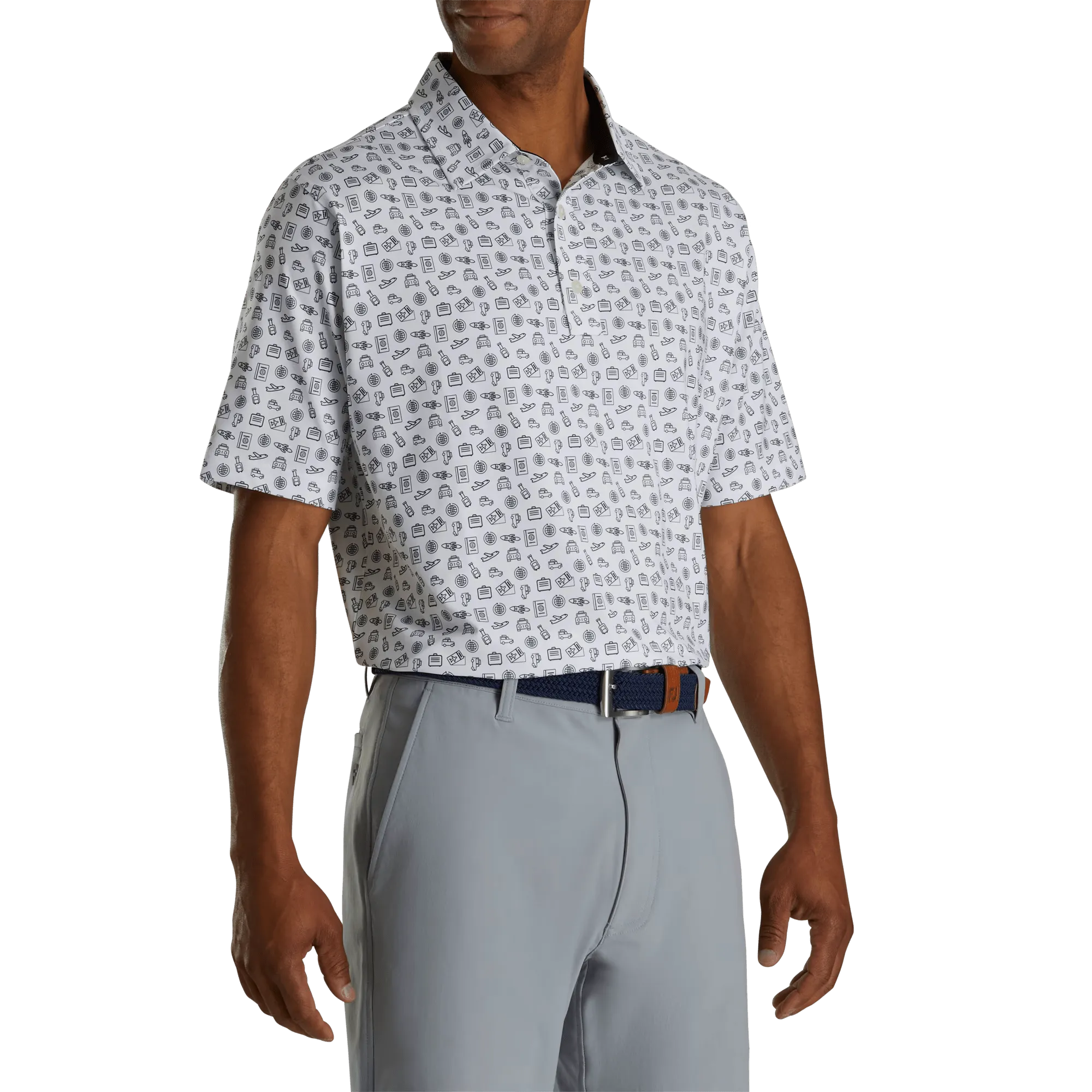 FootJoy '23 Travel Print Polo