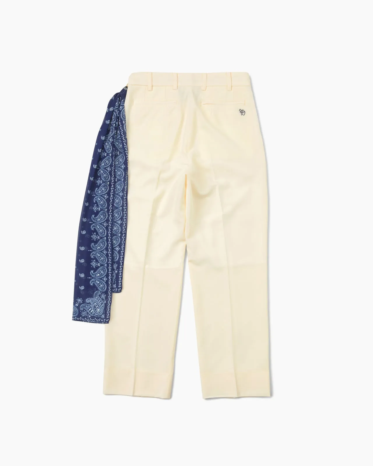 Grandma Basic Trousers Off White