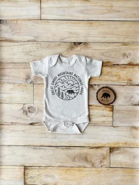 Great Smoky Mountains National Park Bodysuits, Shirts & Raglans for Baby, Toddler & Youth