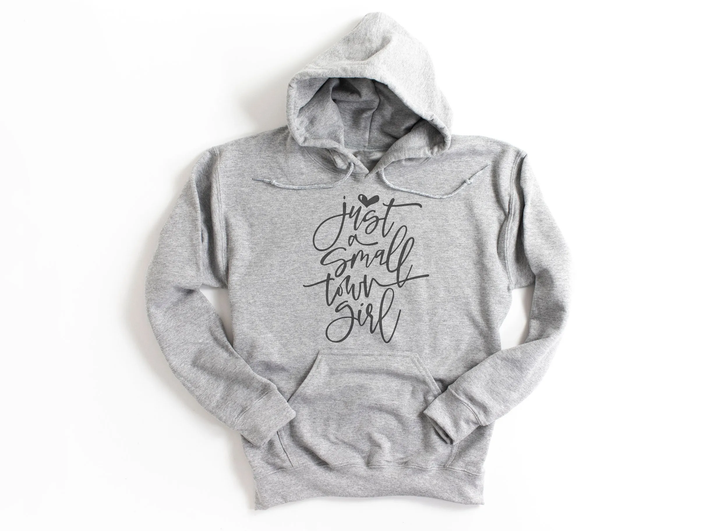 Just a Small Town Girl Adult Hoodies - light or dark artwork