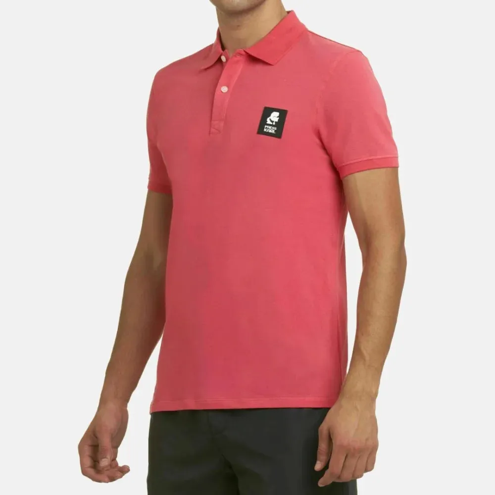 Karl Lagerfeld Paris STRETCH COTTON 2 BUTTON POLO SHIRT - FHS