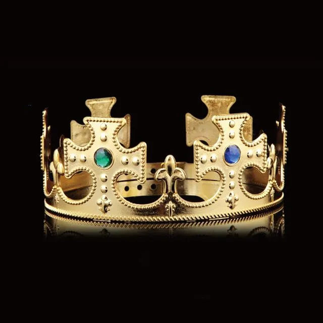 King & Queen Crowns for Prom or Wedding in Gold and Silver