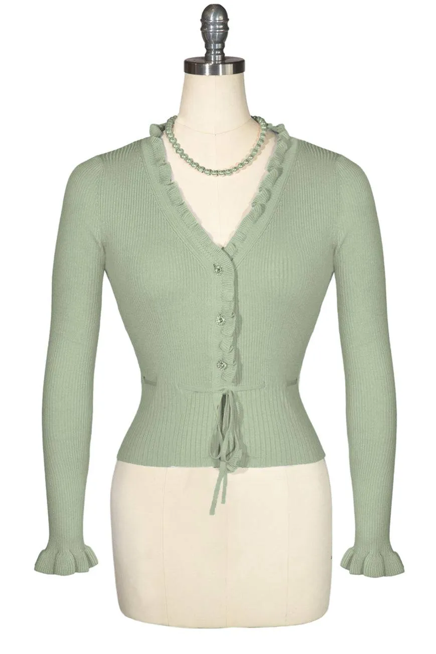 La Luna Knit Cardigan (Mint)