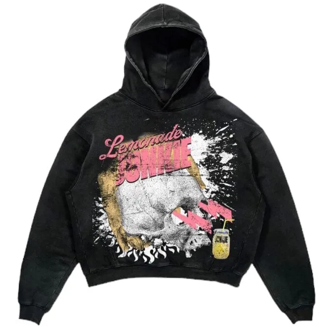 Lemonade Junkie Anger Management Hoodie (Black) LJ-O42319