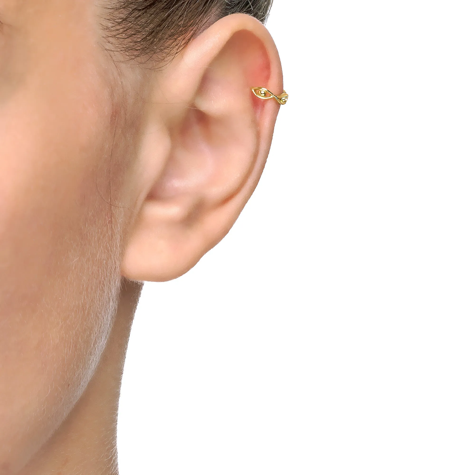 Levana | Thalia Earcuff | 925 Silver | 14K Gold Plated