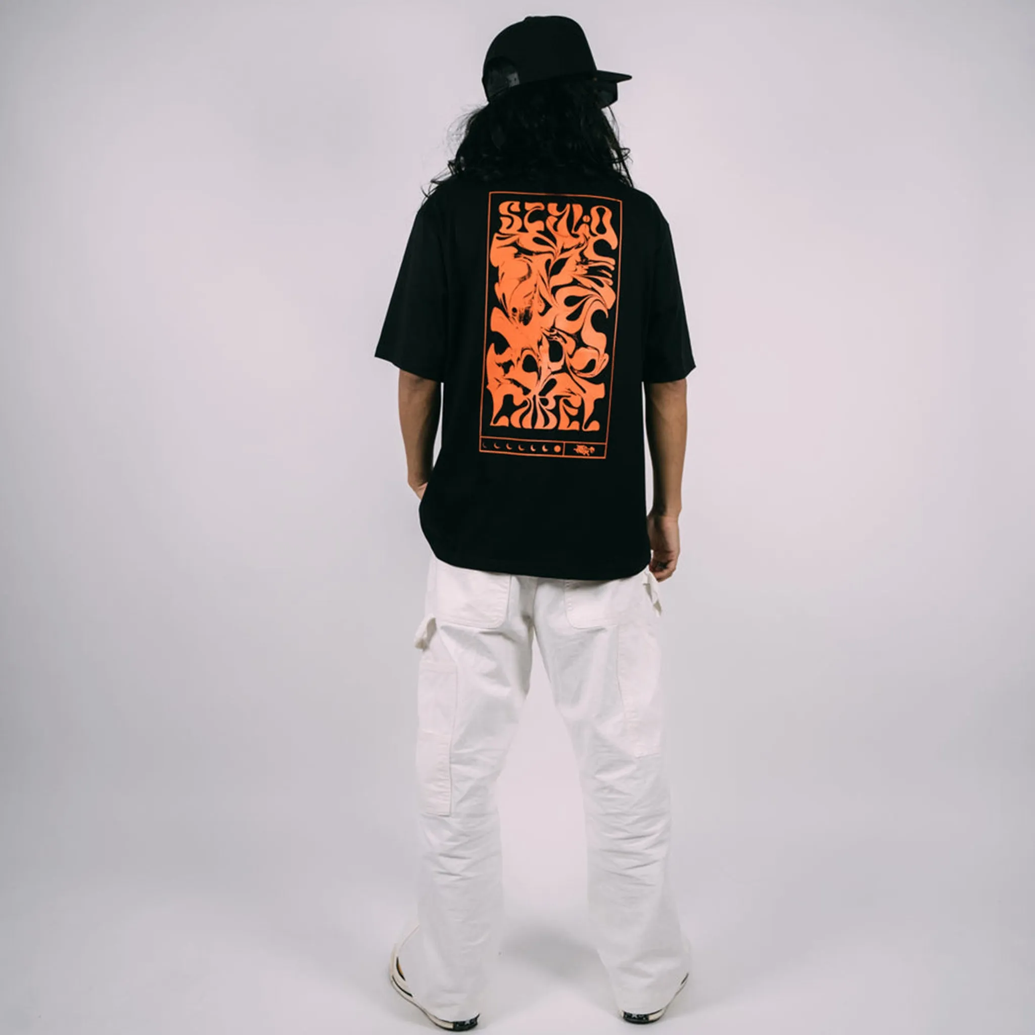 Liquid Trip T-Shirt (ORANGE/BLACK)