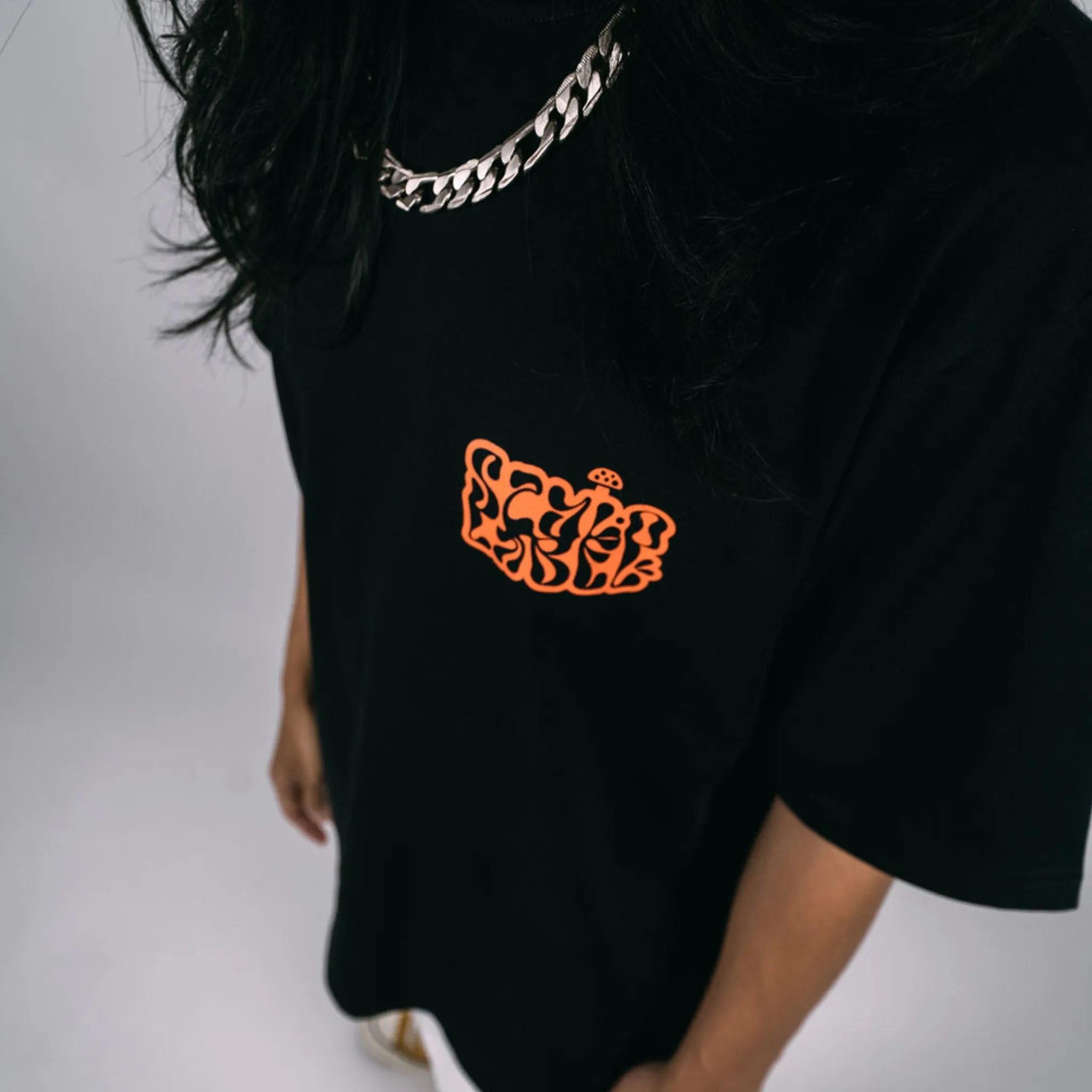 Liquid Trip T-Shirt (ORANGE/BLACK)