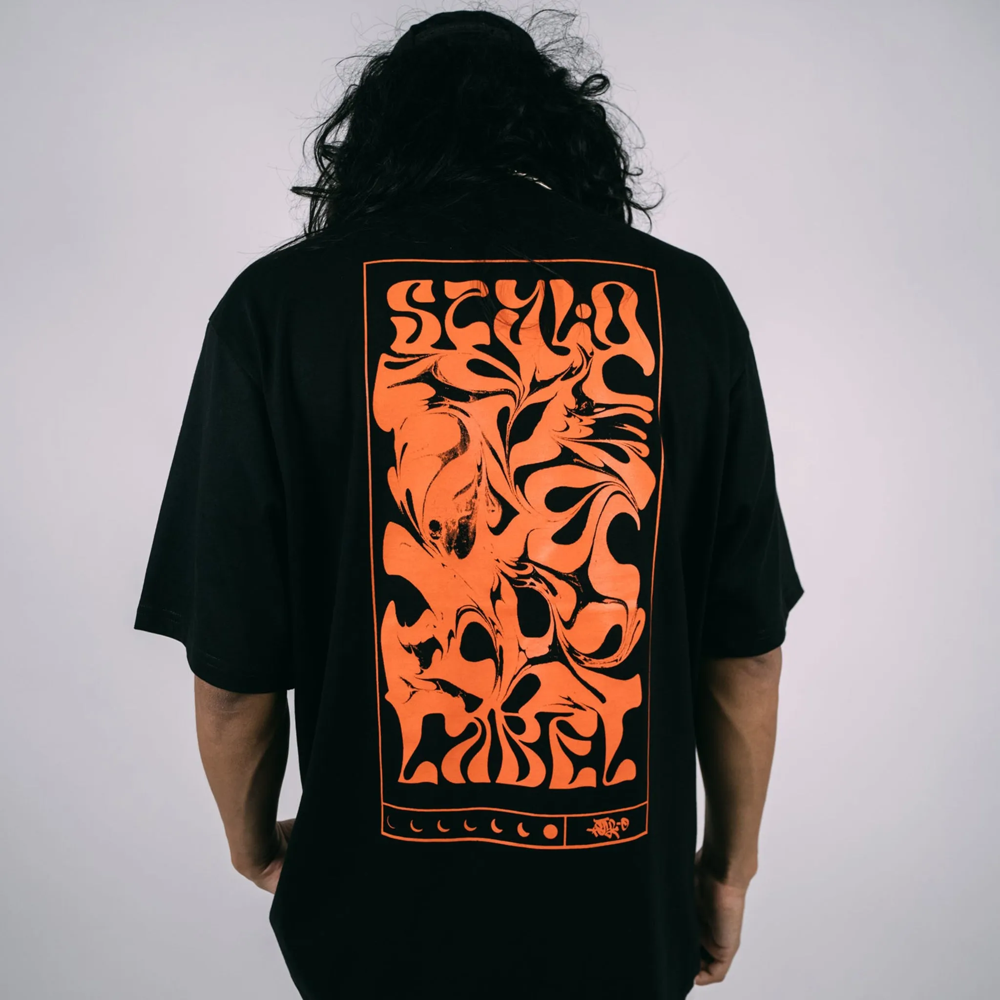 Liquid Trip T-Shirt (ORANGE/BLACK)